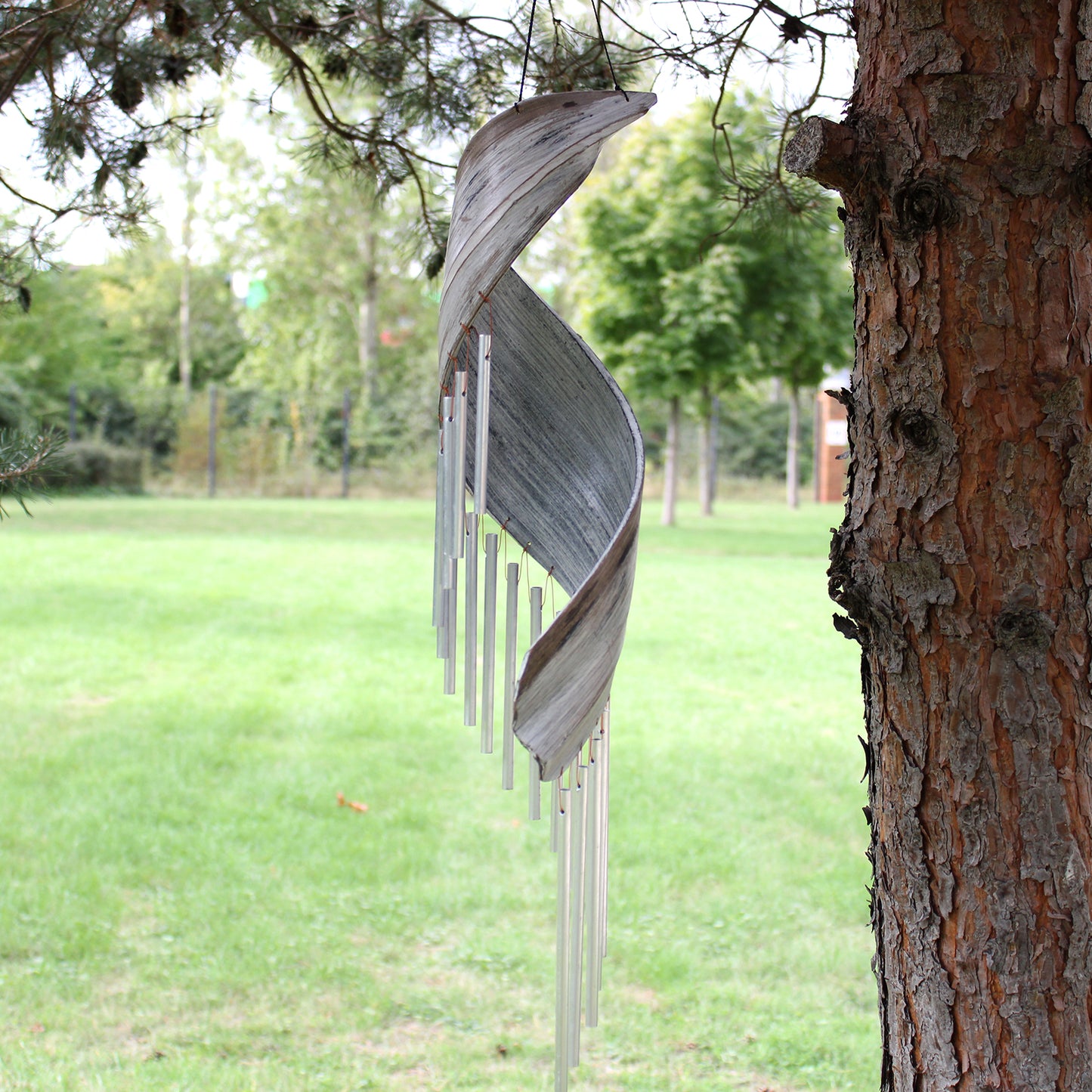 Coconut tree wind bells - Blanqueado