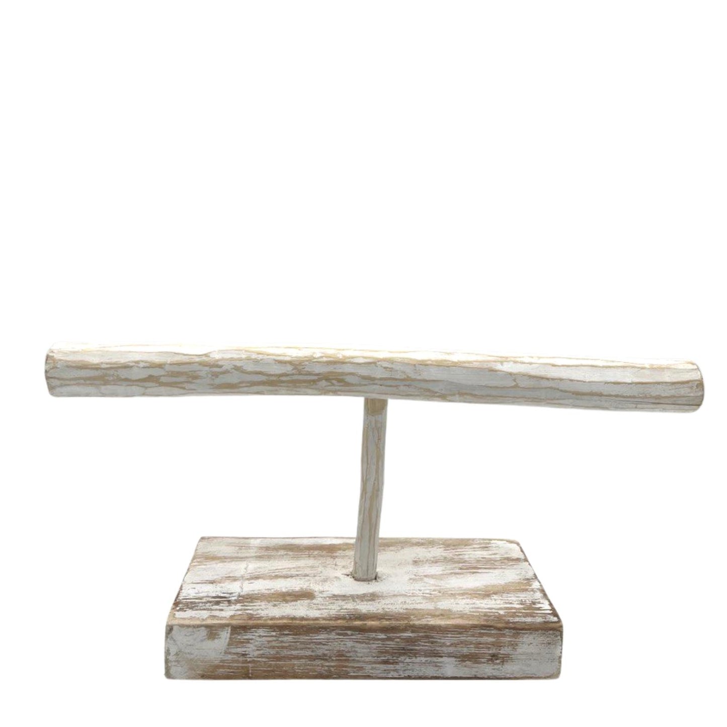 Single-sided jewelry stand - White