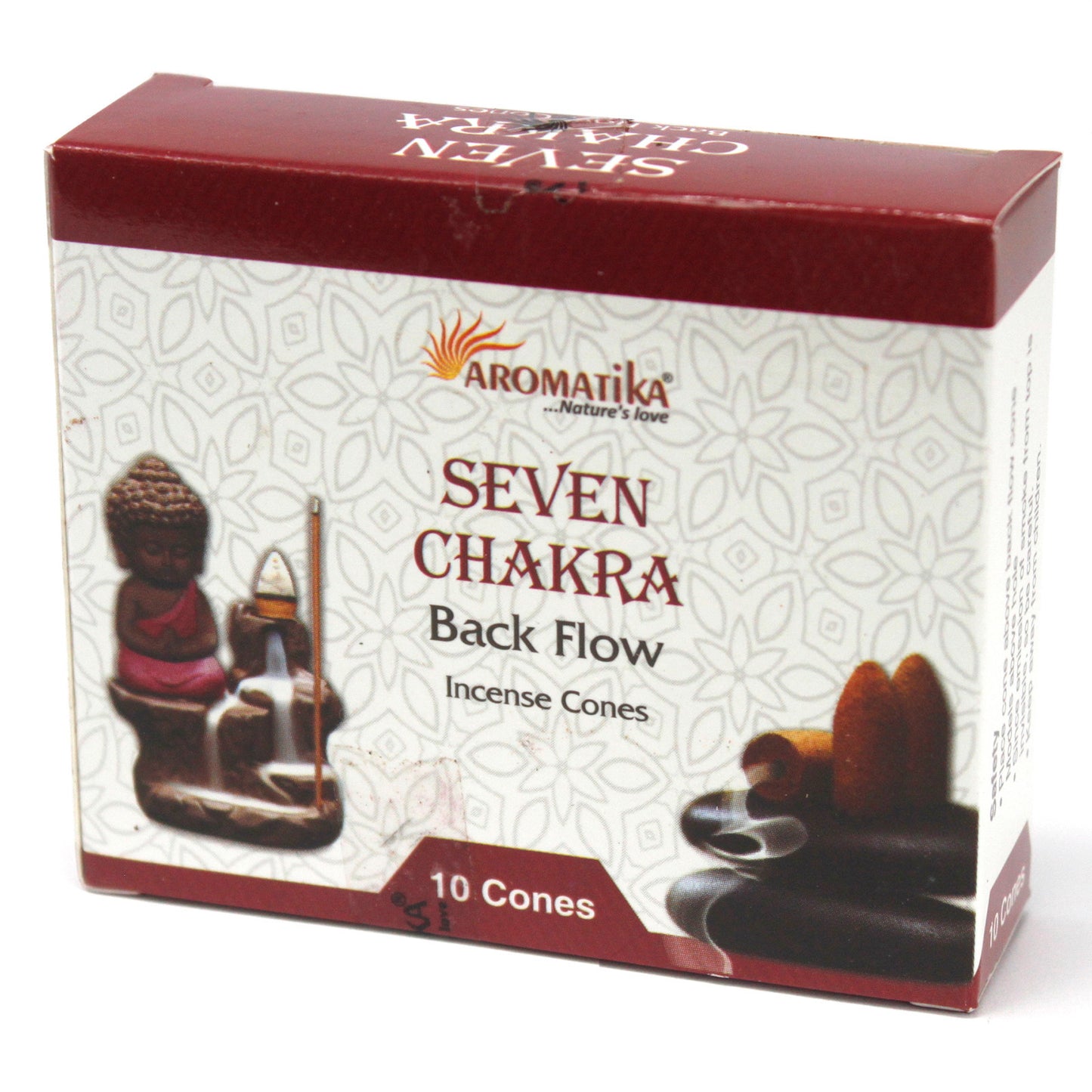 Reflujo Aromatika Incense Cones - 7 Charkras