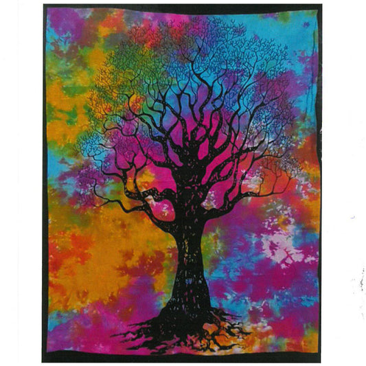 Cotton wall art - Power Tree