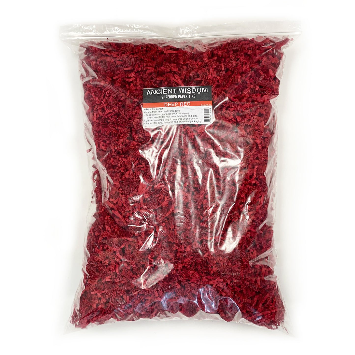 ZigZag DeLuxe Shredded Paper - Red