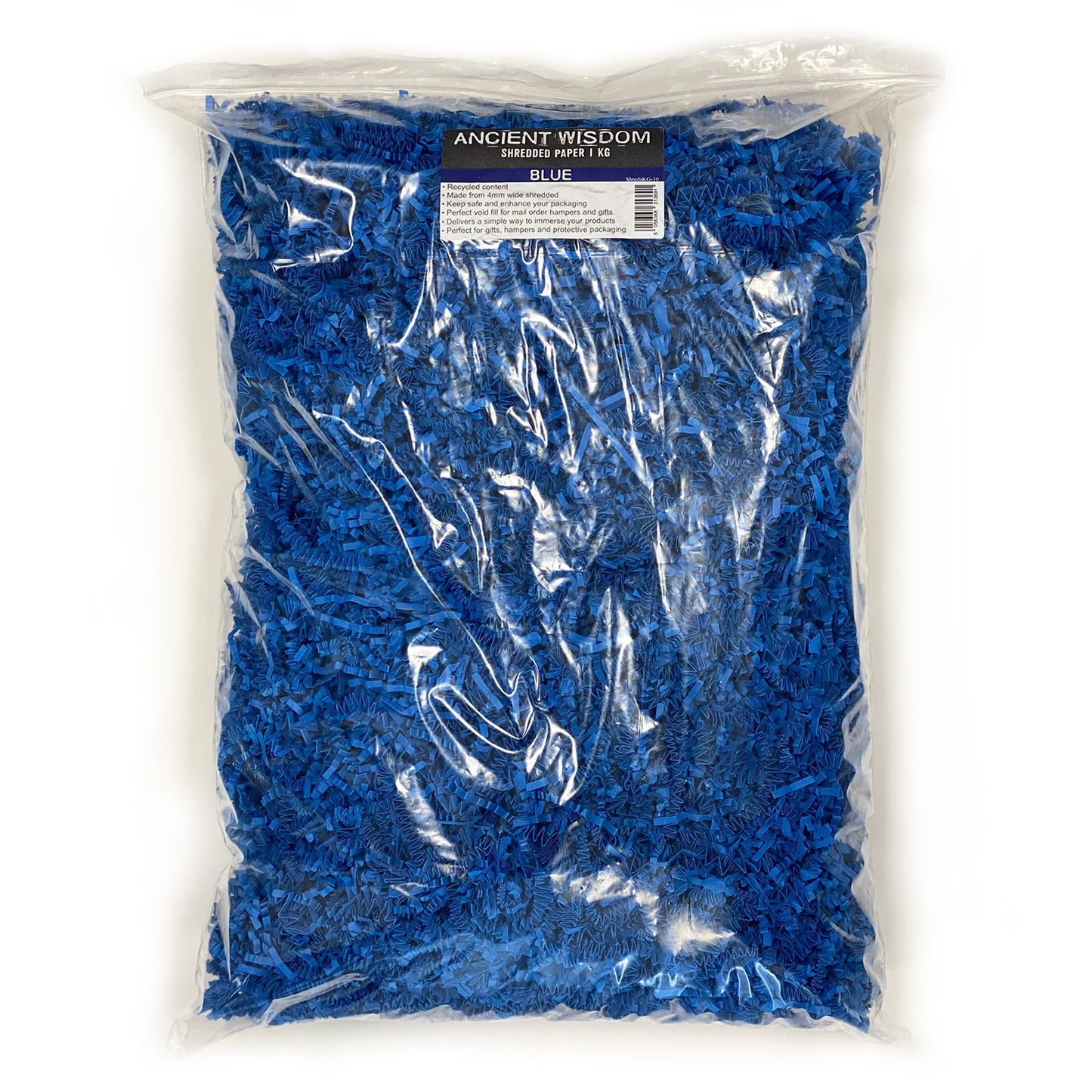 ZigZag DeLux Papier Frissure - Bleu (1KG)