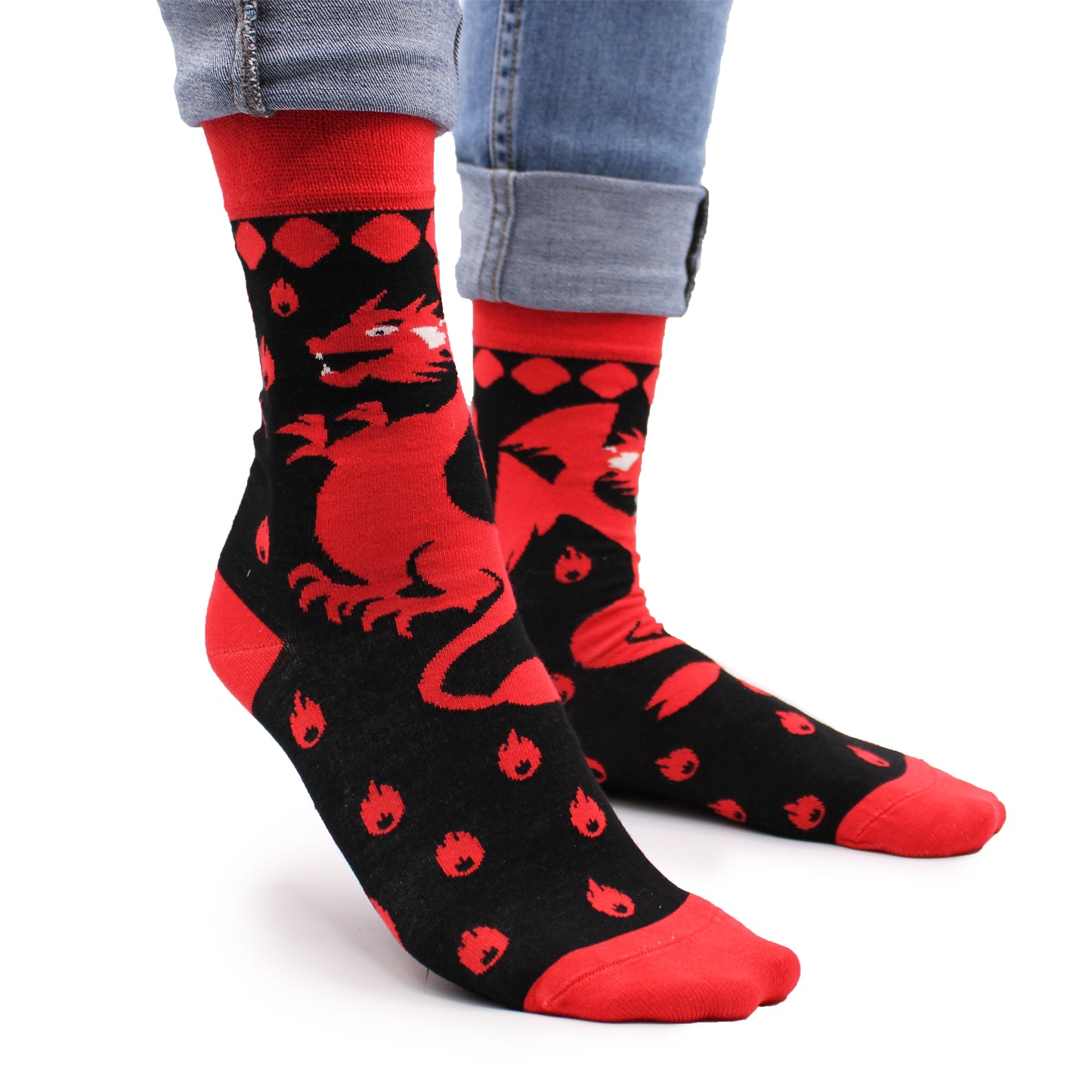 Bottines en bambou Hop Hare (S/M) - Rouge Dragon