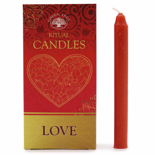 Set of 10 candles - Love