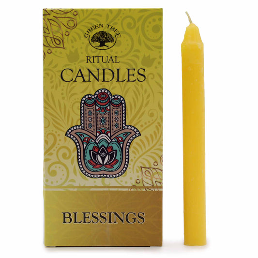 Set of 10 candles - Bendiciones