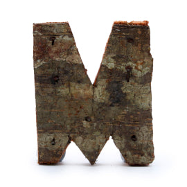 Rustic Letter Corteza - "L" (12) - Small 7cm