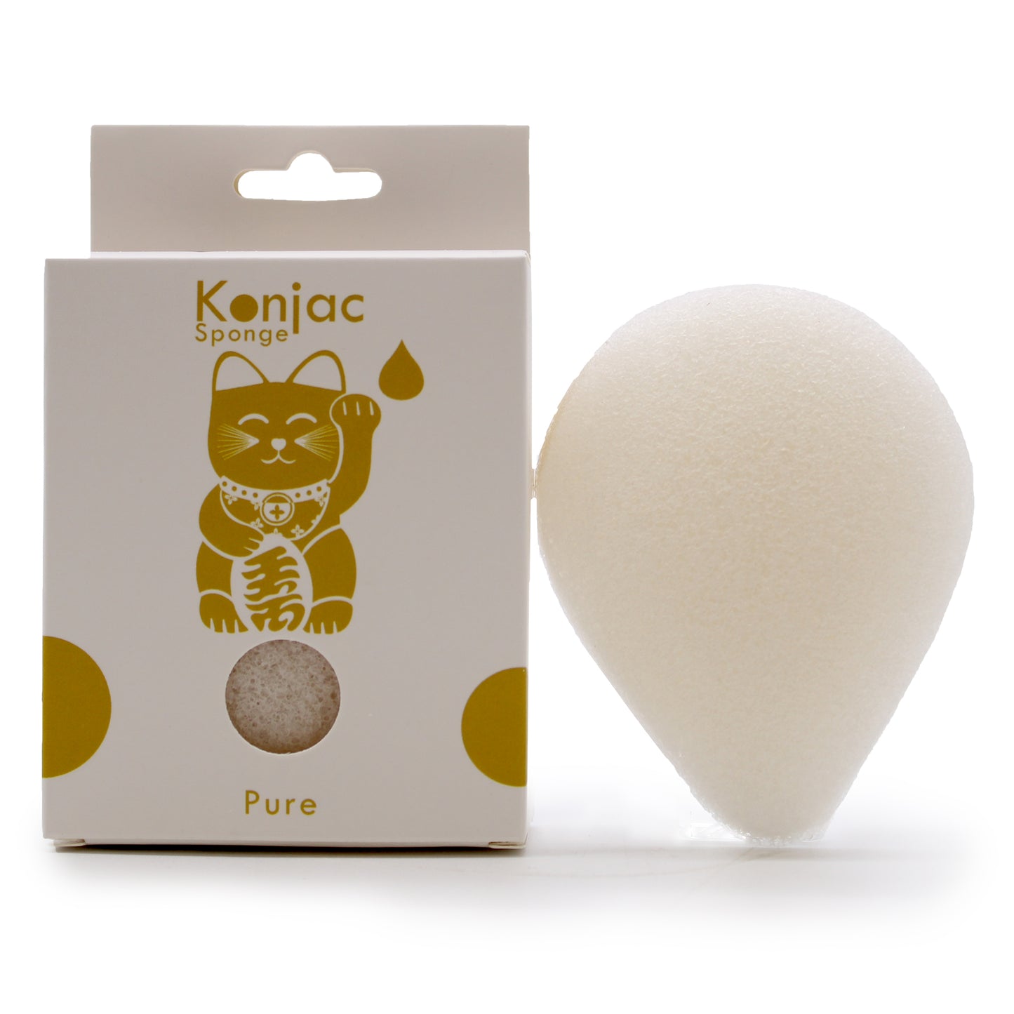 Konjac Facial Sponge - Natural - Skin Sensibles