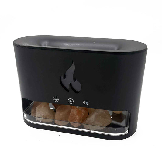 Blaze Aroma Diffuser - Himalaya Salt Chamber - USB-C - Llama Effect (Salt included)