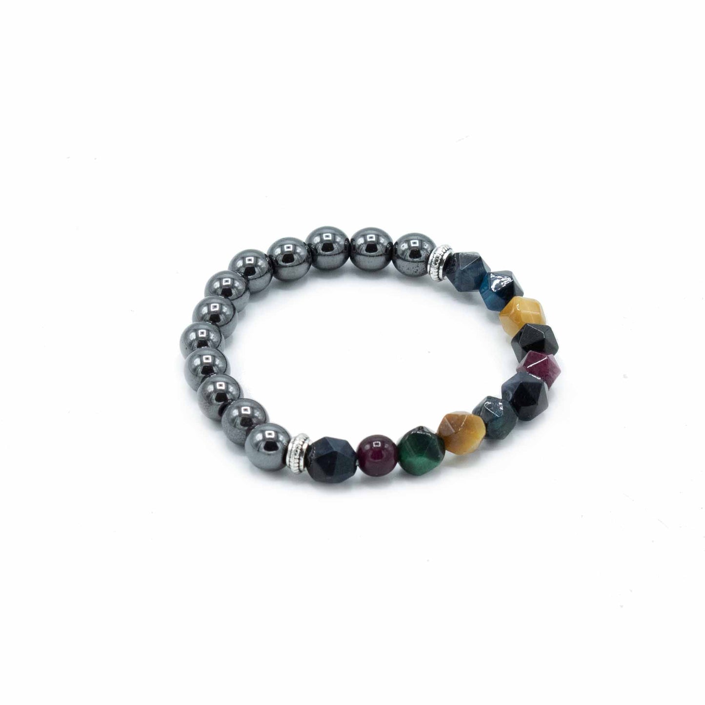 Tallada Precious Stone Bracelet - Magnetic Arcoiris