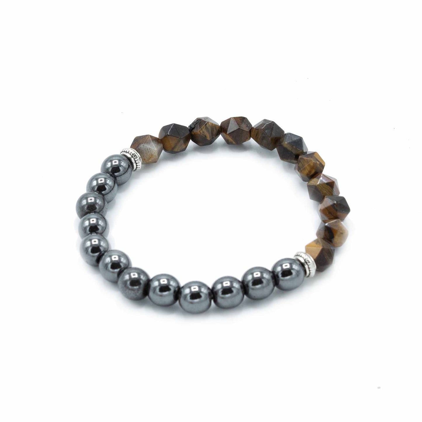 Tallada Precious Stone Bracelet - Magnetic Tiger Eye