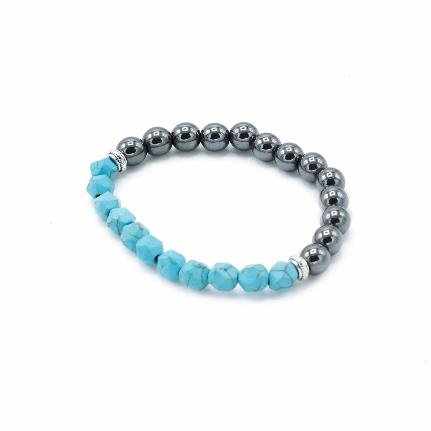 Tallada Precious Stone Bracelet - Magnetic Turquoise