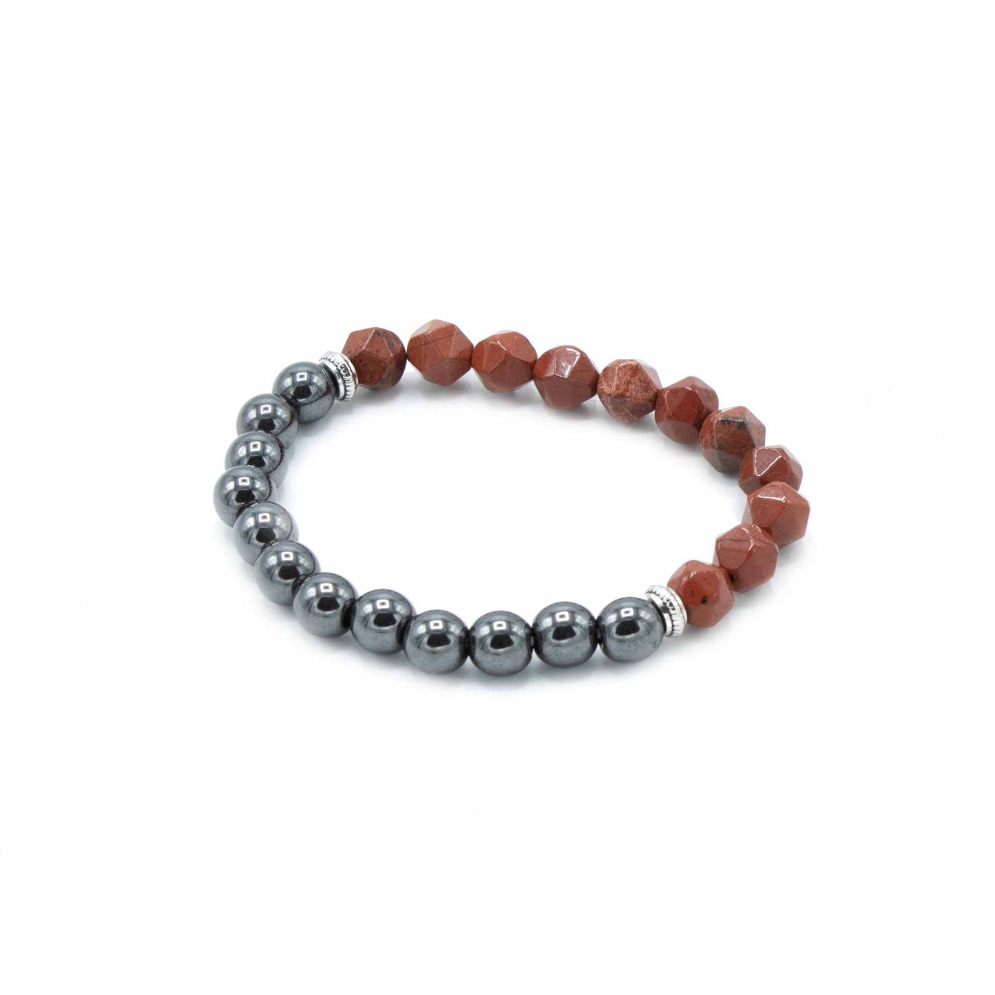 Tallada Precious Stone Bracelet - Magnetic Red Jasper