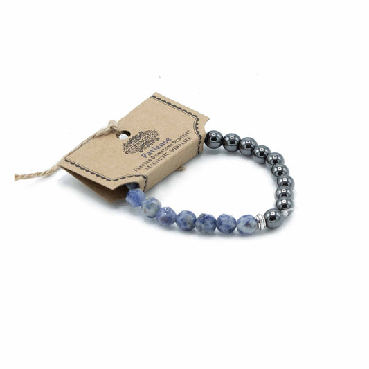 Tallada Precious Stone Bracelet - Magnetic Sodalite