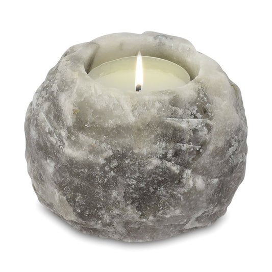 Gray Salt Candle Holders 600-800g