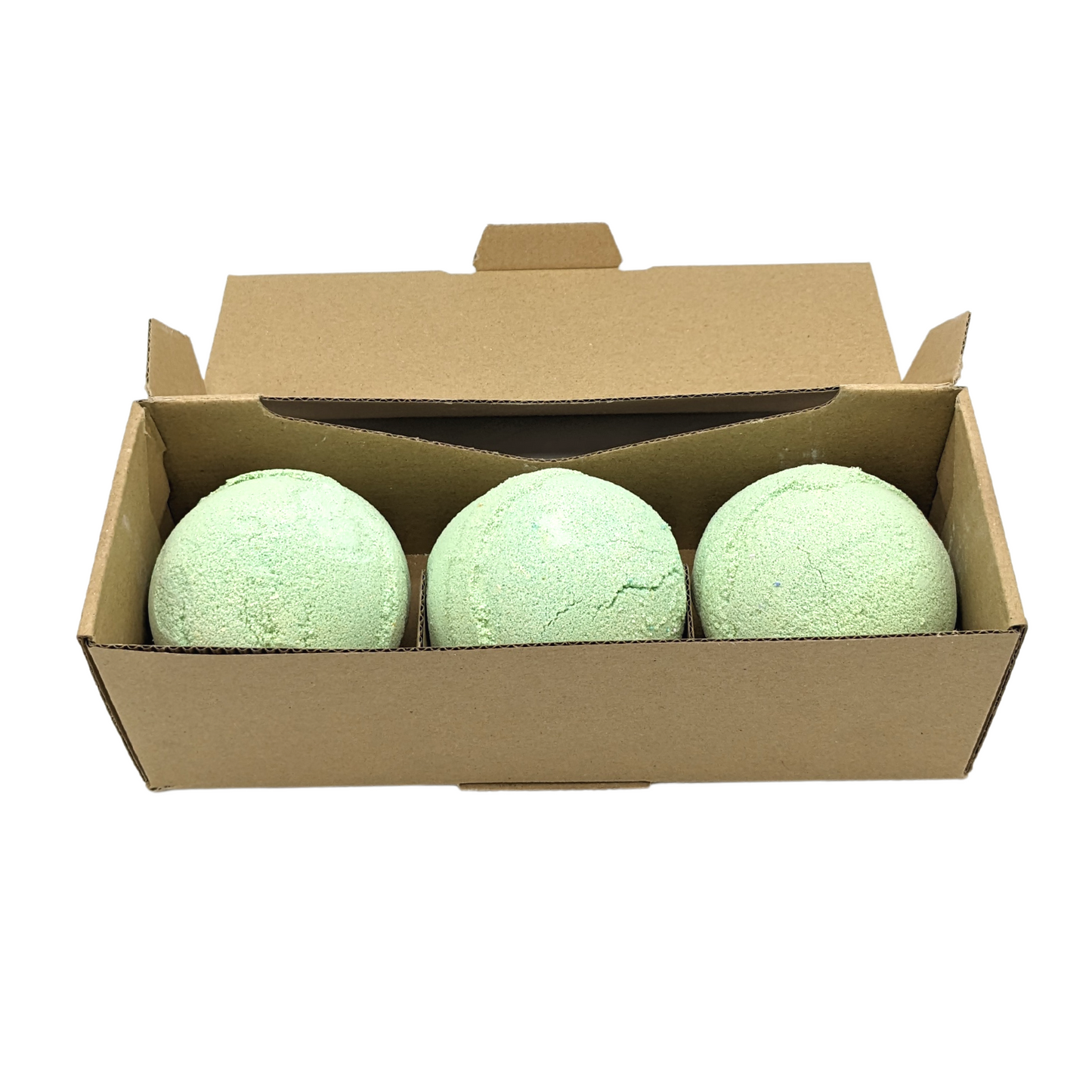 Limón and eucalyptus bath bomb