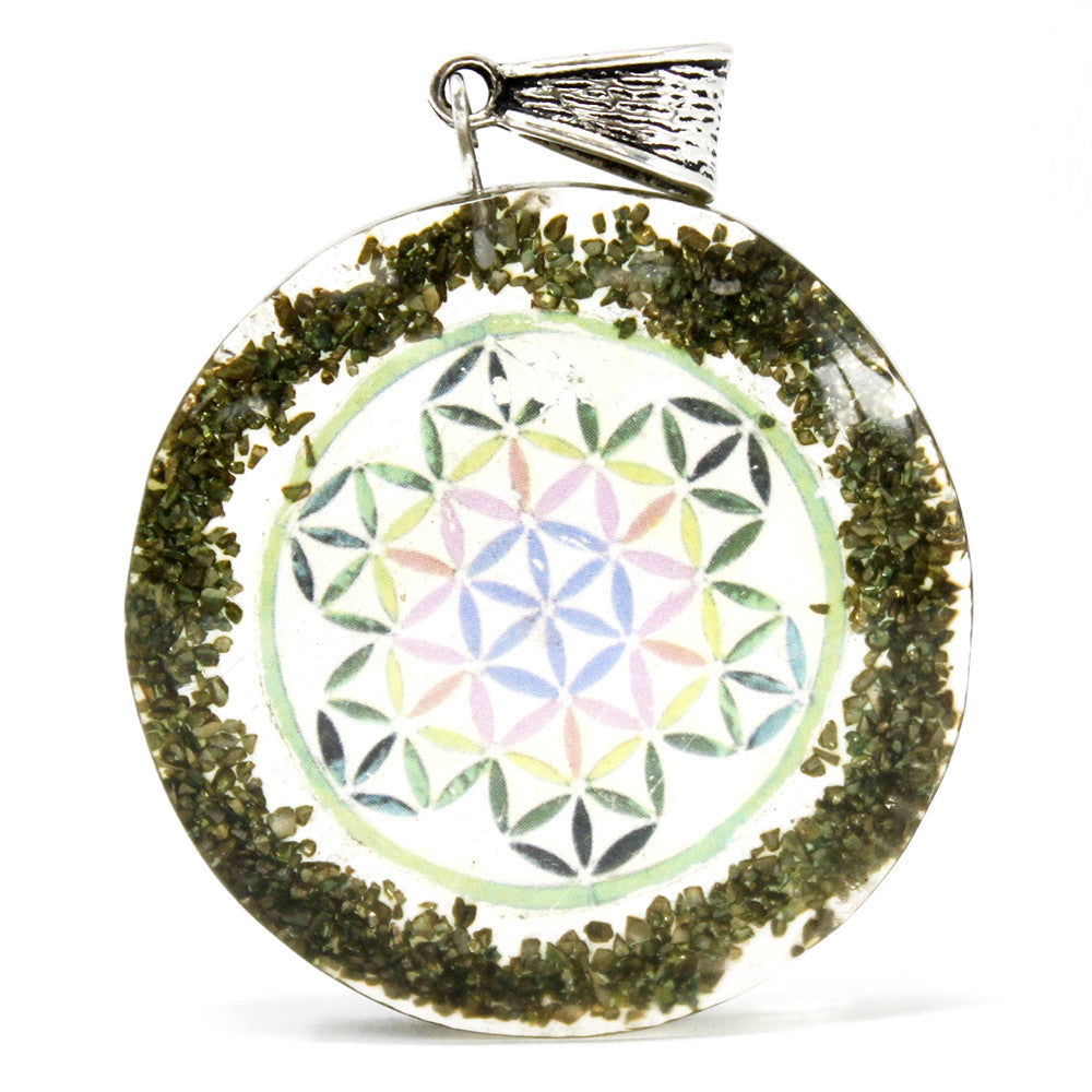 Orgonite Necklace - Piedra Verde