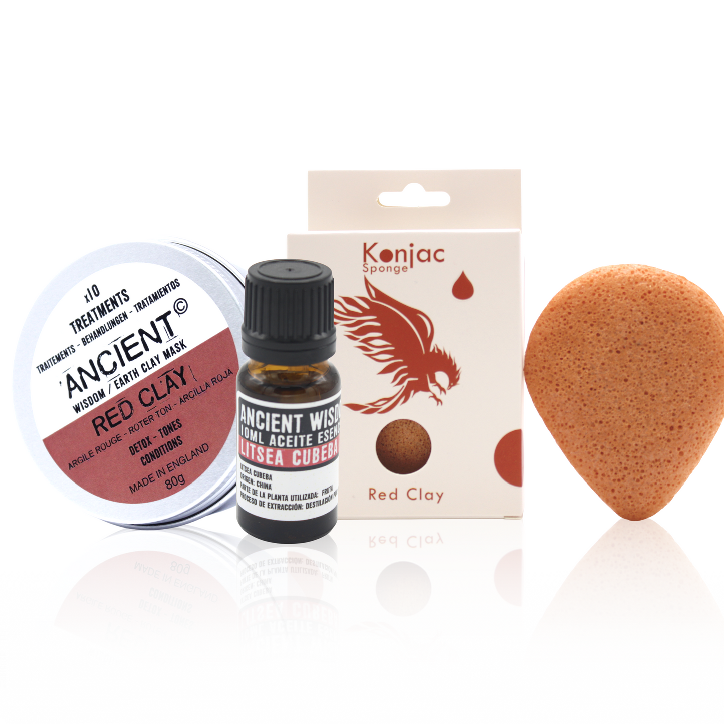 Konjac Sponge, Arcilla and Essential Oil