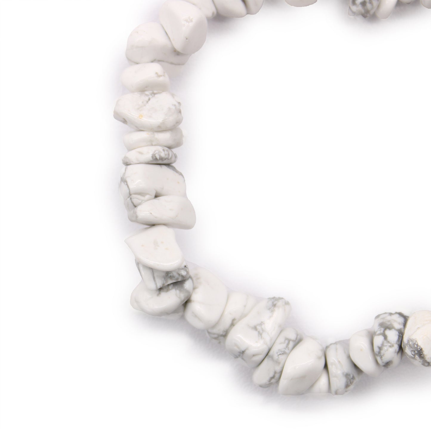 Precious Stone Fragments Bracelet - White Jasper