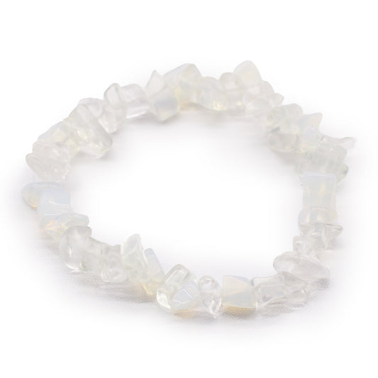 Precious Stone Fragments Bracelet - Opalite