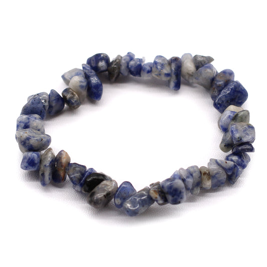 Precious Stone Fragments Bracelet - Sodalita