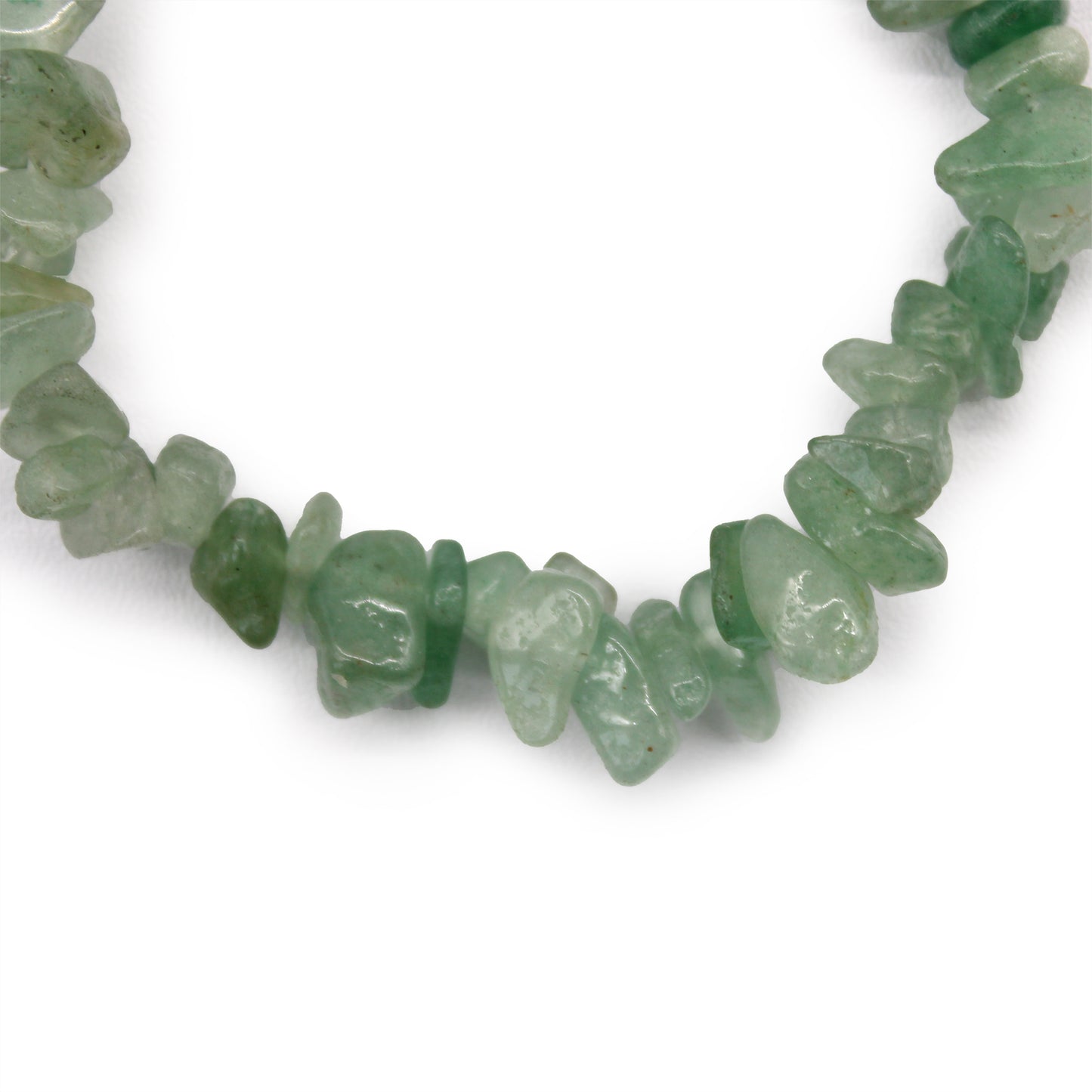 Bracelet Fragments de Pierres Précieuses - Aventurine Verte