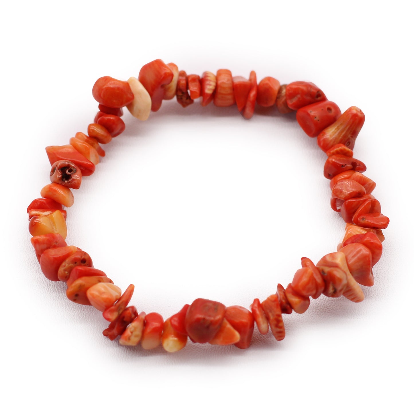 Precious Stone Fragments Bracelet - Coralite stone