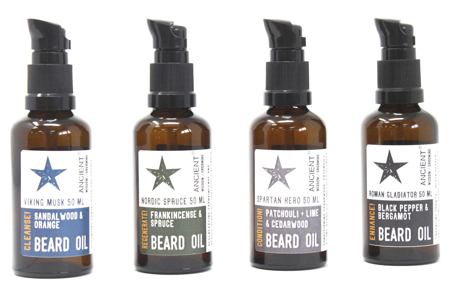 50ml Beard Oil - Almizcle Vikingo - Clean!