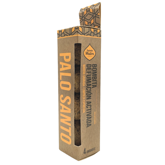 Box of 4 Palo Santo Incense Bombs