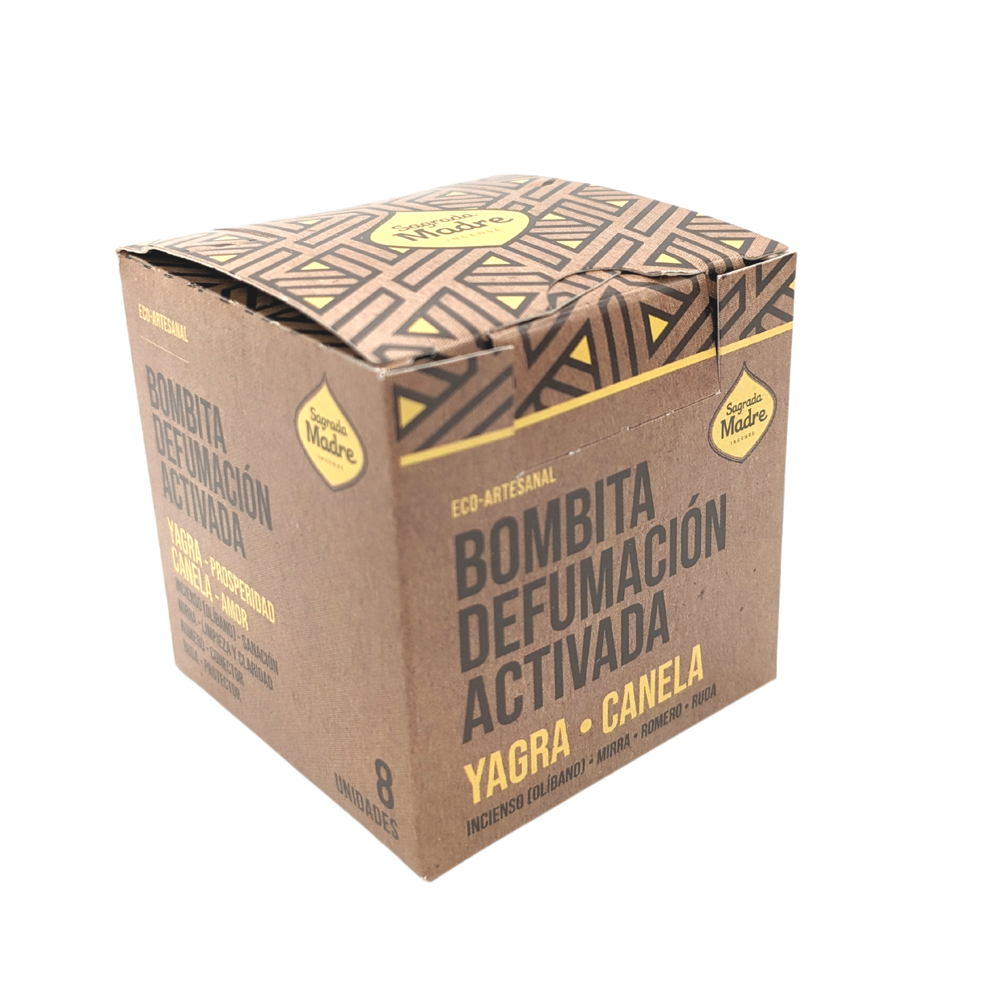 Caja de 8 Bombitas de Incienso Yagra-Canela