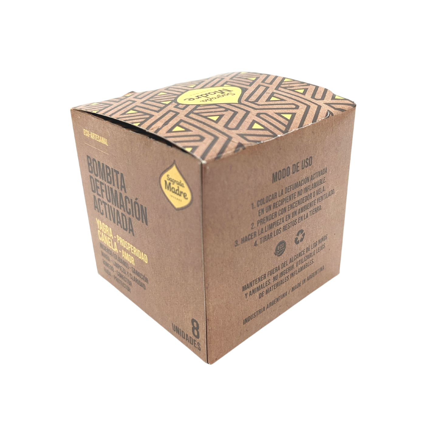 Box of 8 Yagra-Cinnamon Incense Bombs