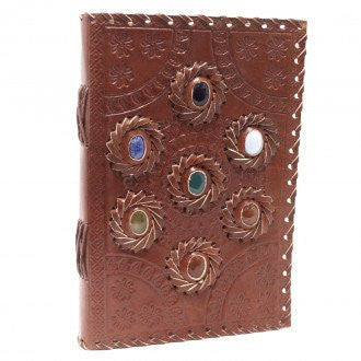 Cuaderno de cuero Piedra Sackra (6x9")