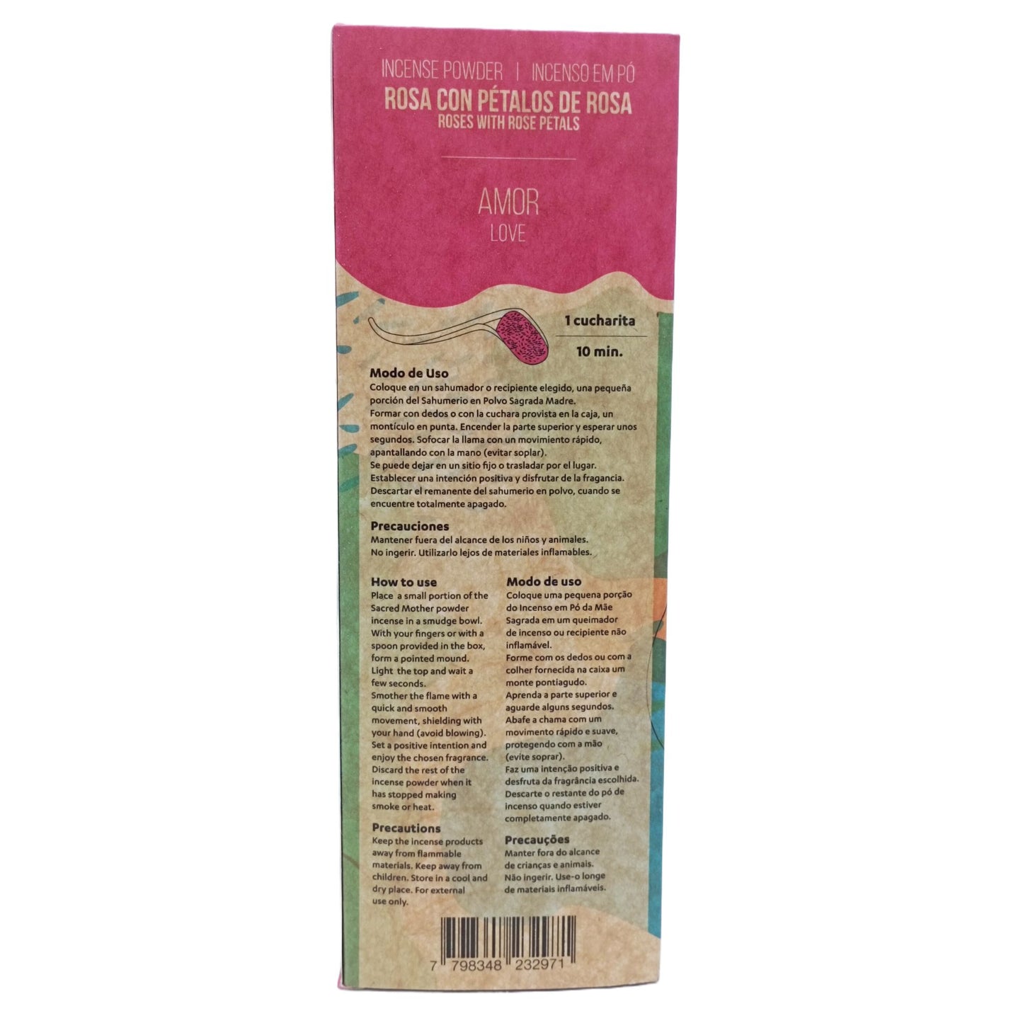 Pink Polvo Incense