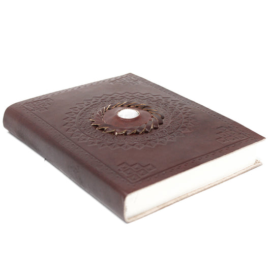 Piedra de la Luna leather notebook (7x5")