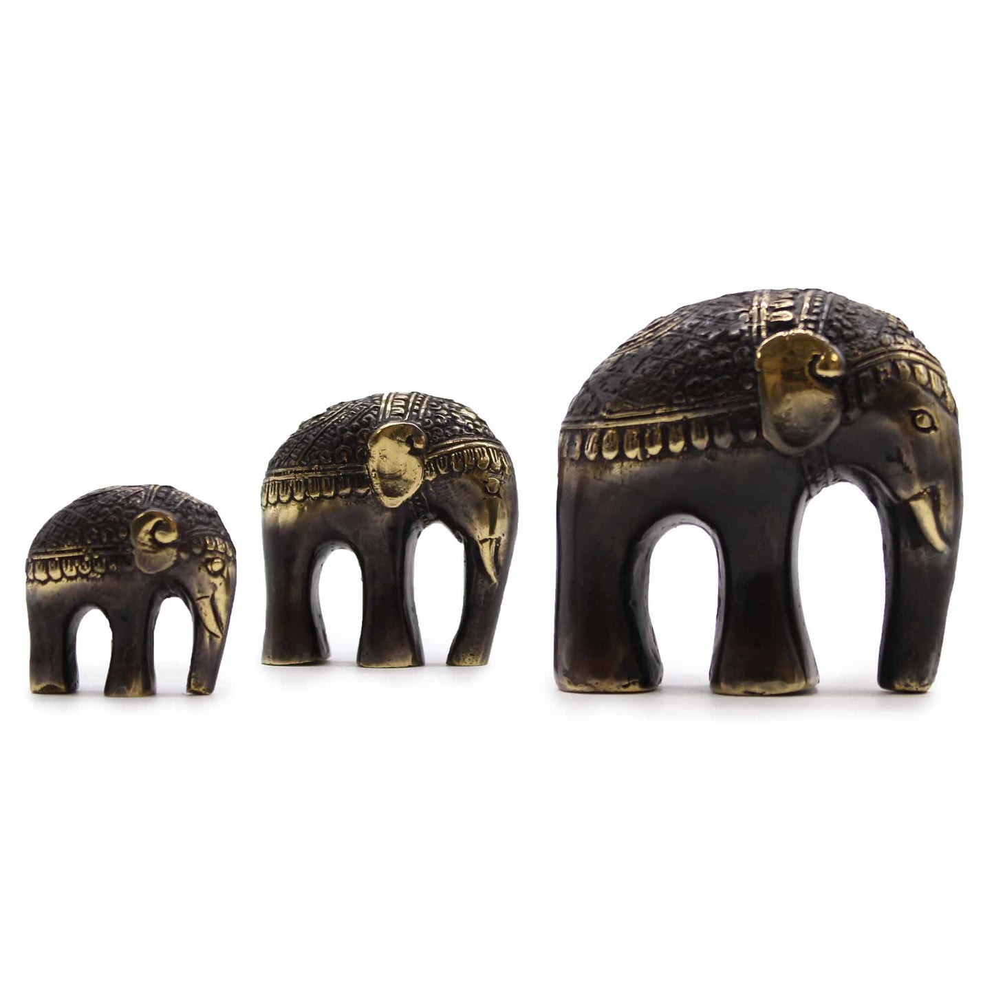 Art elephant set of 3