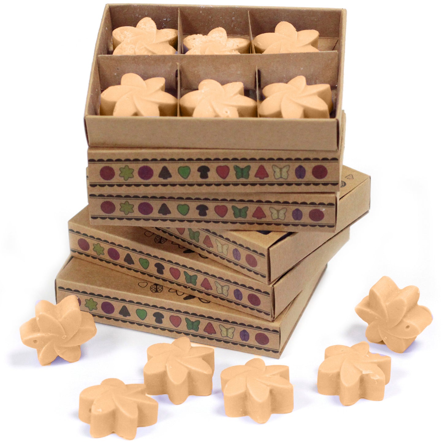 Box of 6 soy waxes - Jazmín