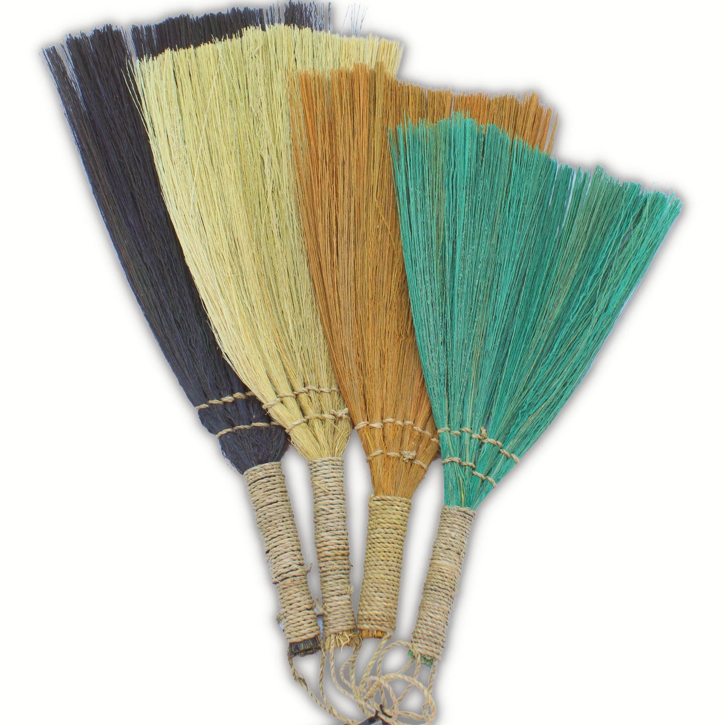 Set 4 - Escoba in Abanico de Pampas - Mixed colors and sizes