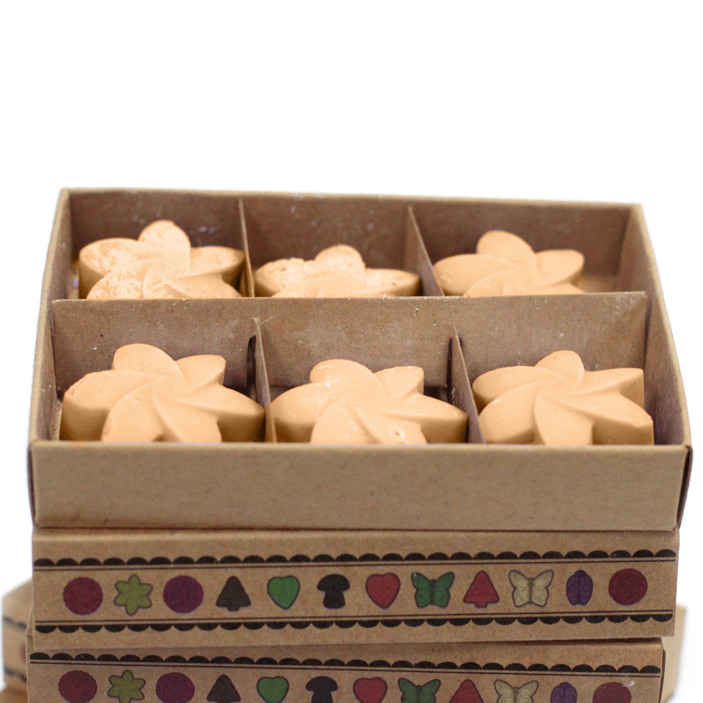 Box of 6 soy waxes - Jazmín