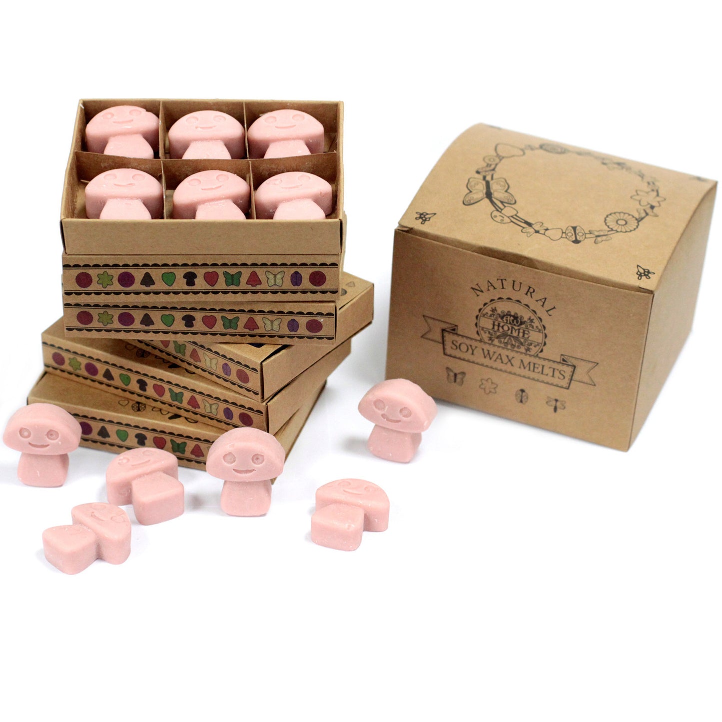 Box of 6 Soy Wax - Coffee