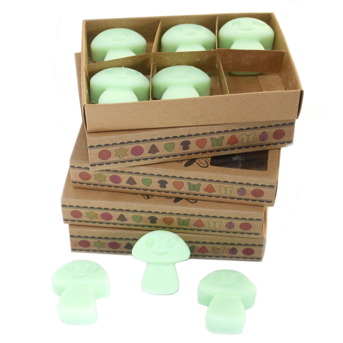 Box of 6 soy waxes - Regaliz