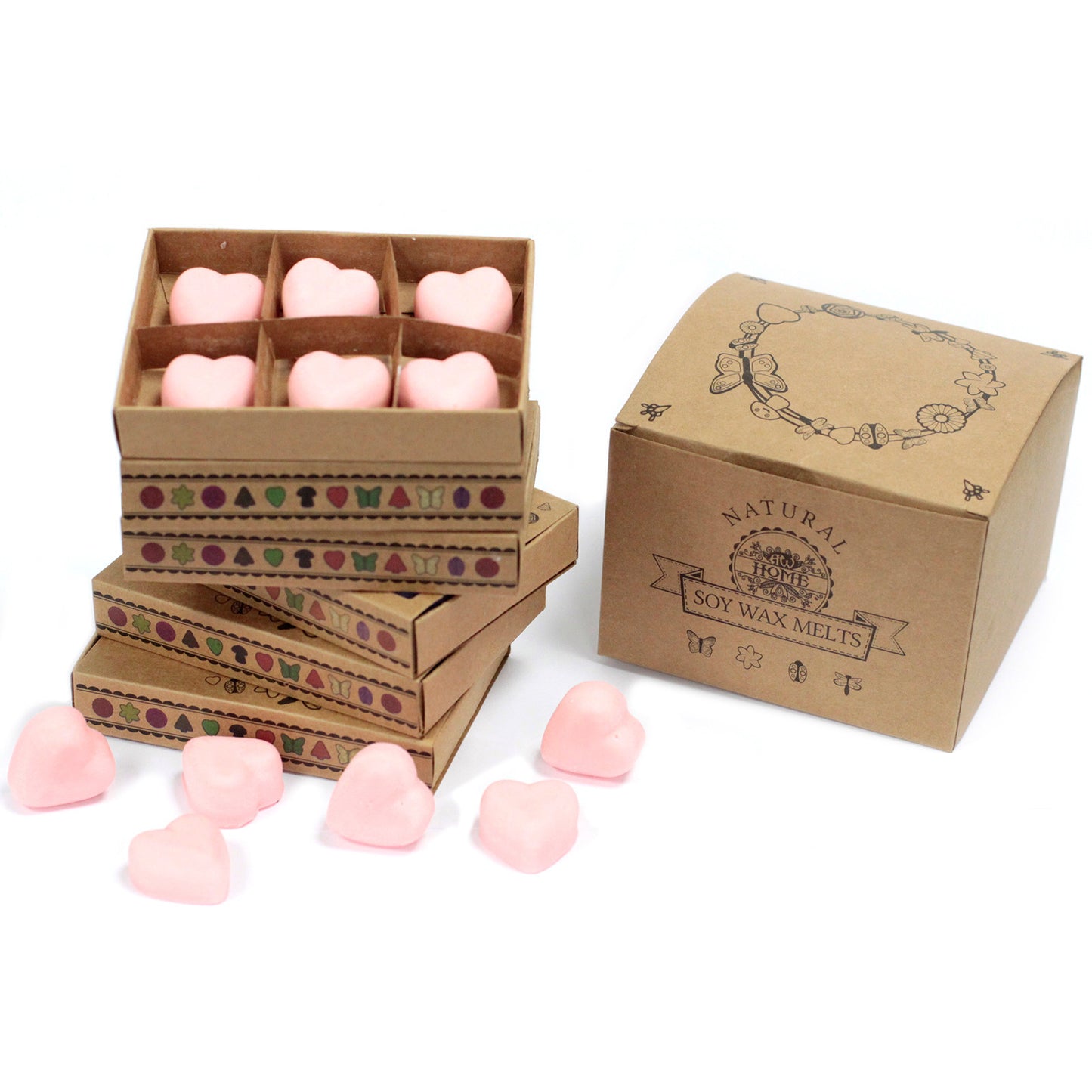 Box of 6 Soy waxes - Sangre de Dragon