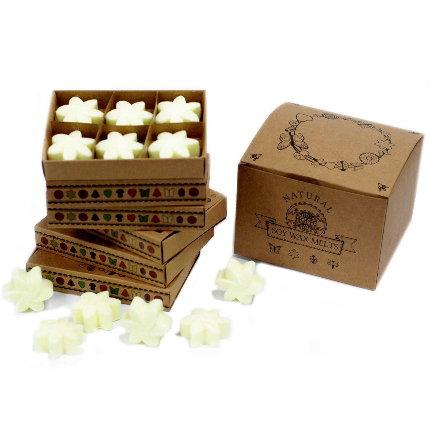 Box of 6 Soy Wax - Limón