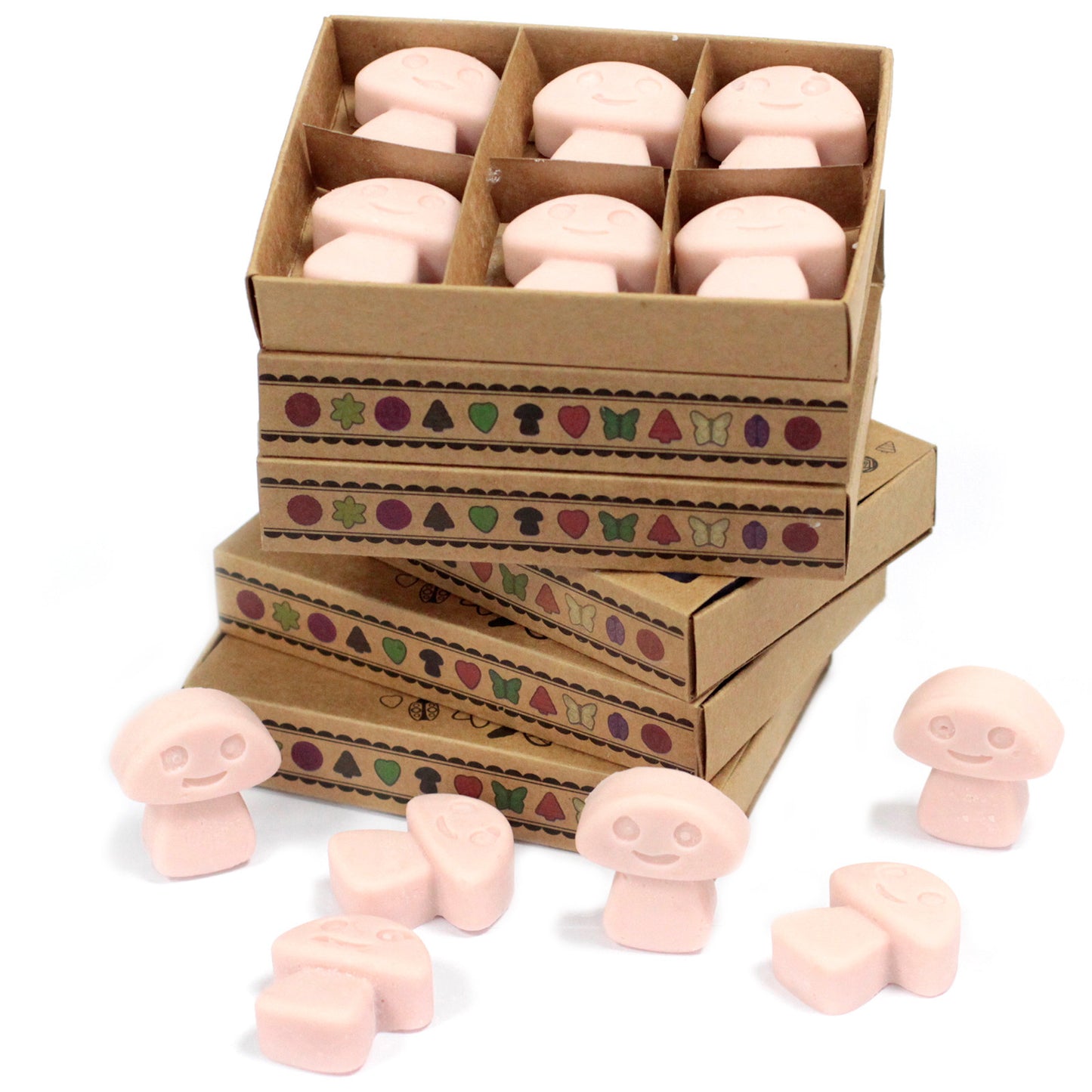 Box of 6 Soy waxes - Ginger