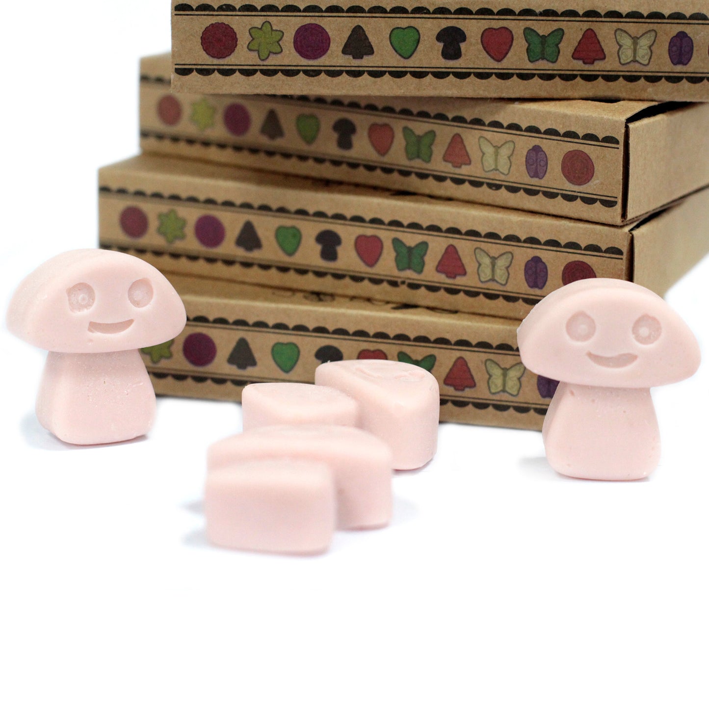 Box of 6 Soy waxes - Ginger