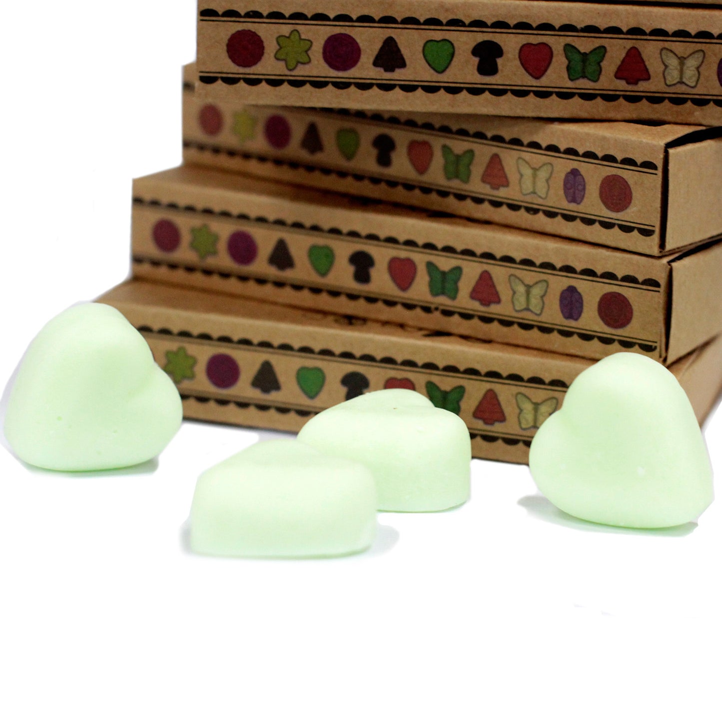 Box of 6 soy waxes - Sandía