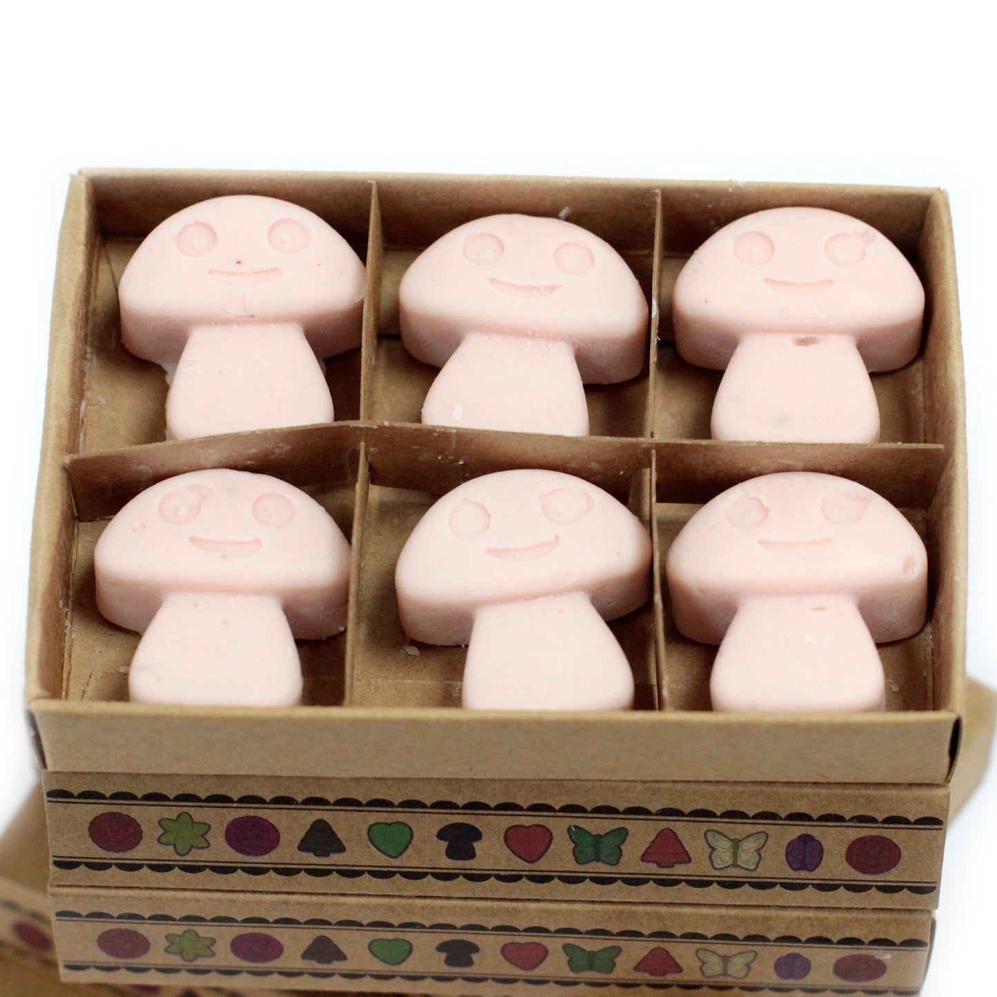 Box of 6 Soy waxes - Sandalwood