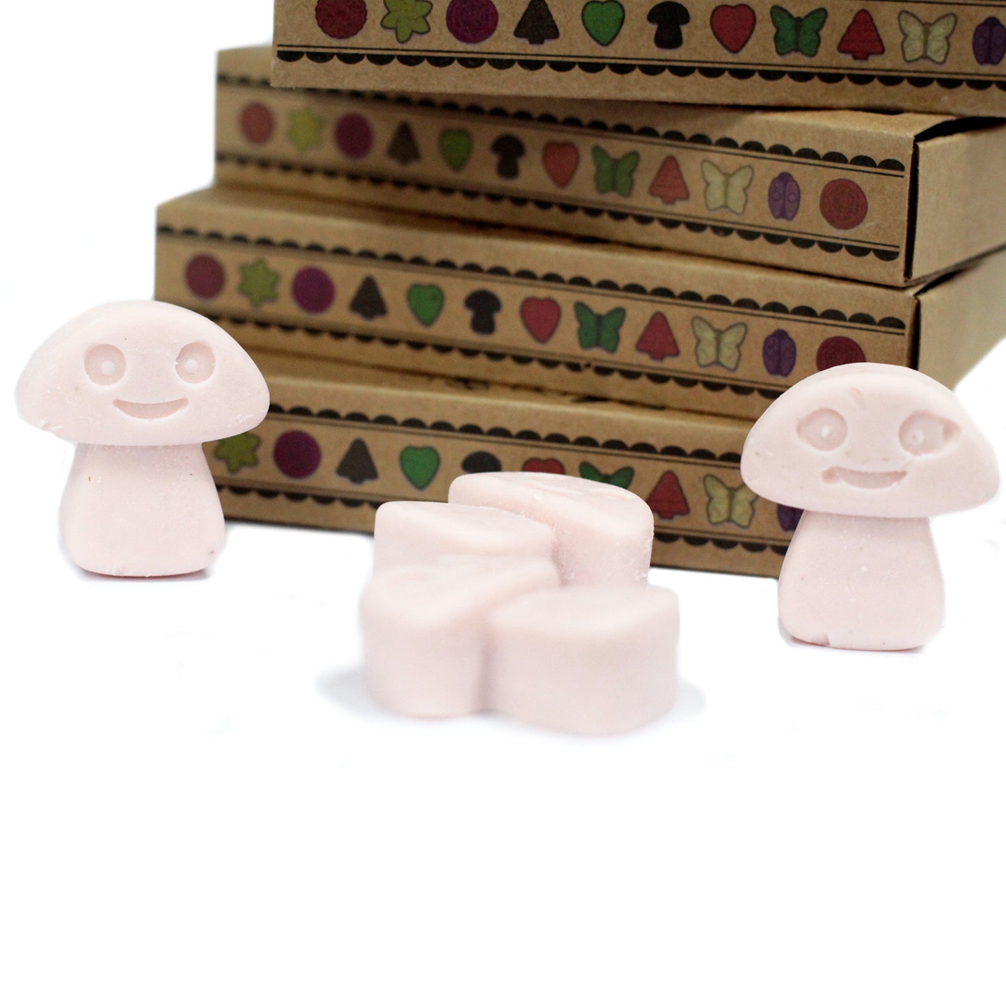 Box of 6 Soy waxes - Sandalwood