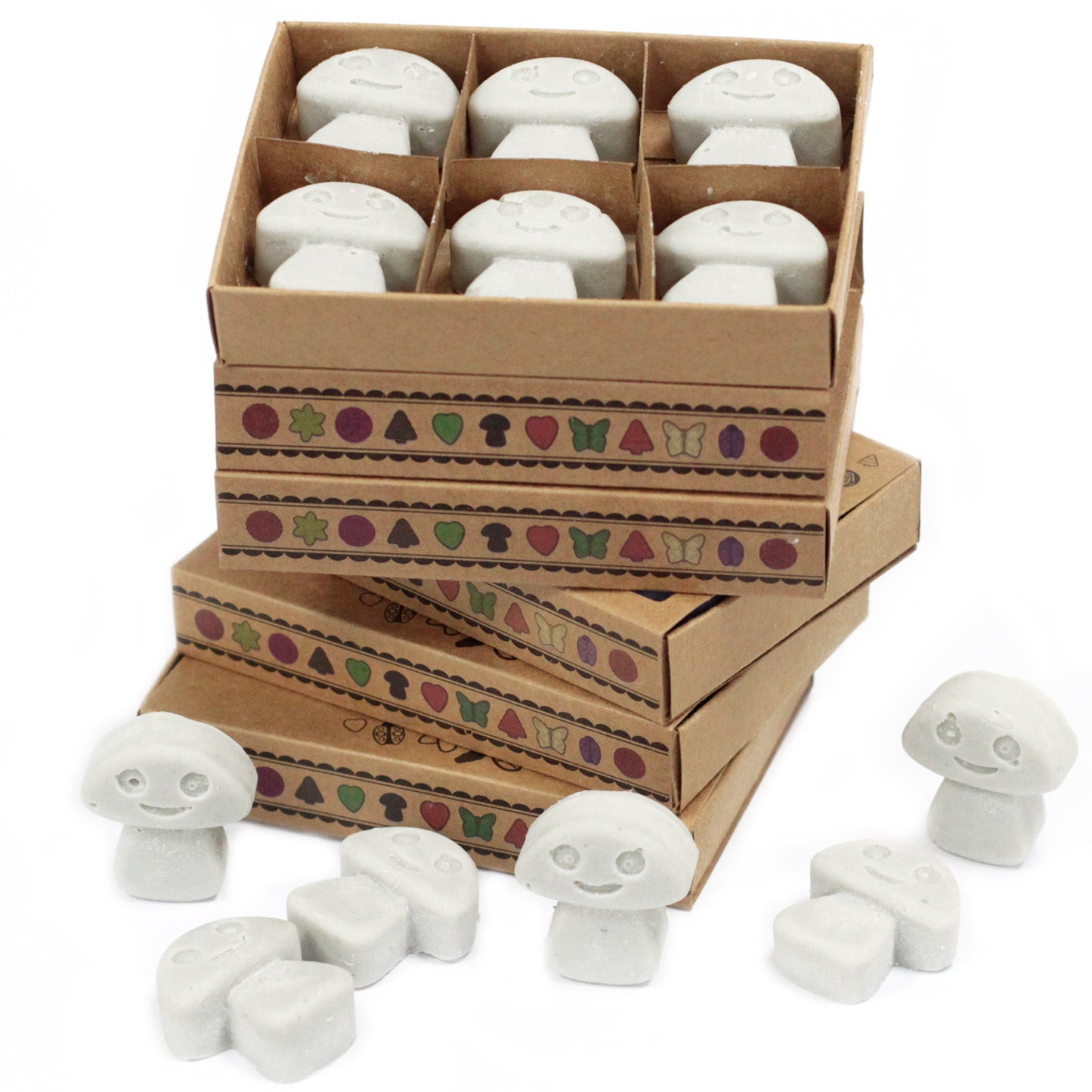 Box of 6 soy waxes - Pachulí