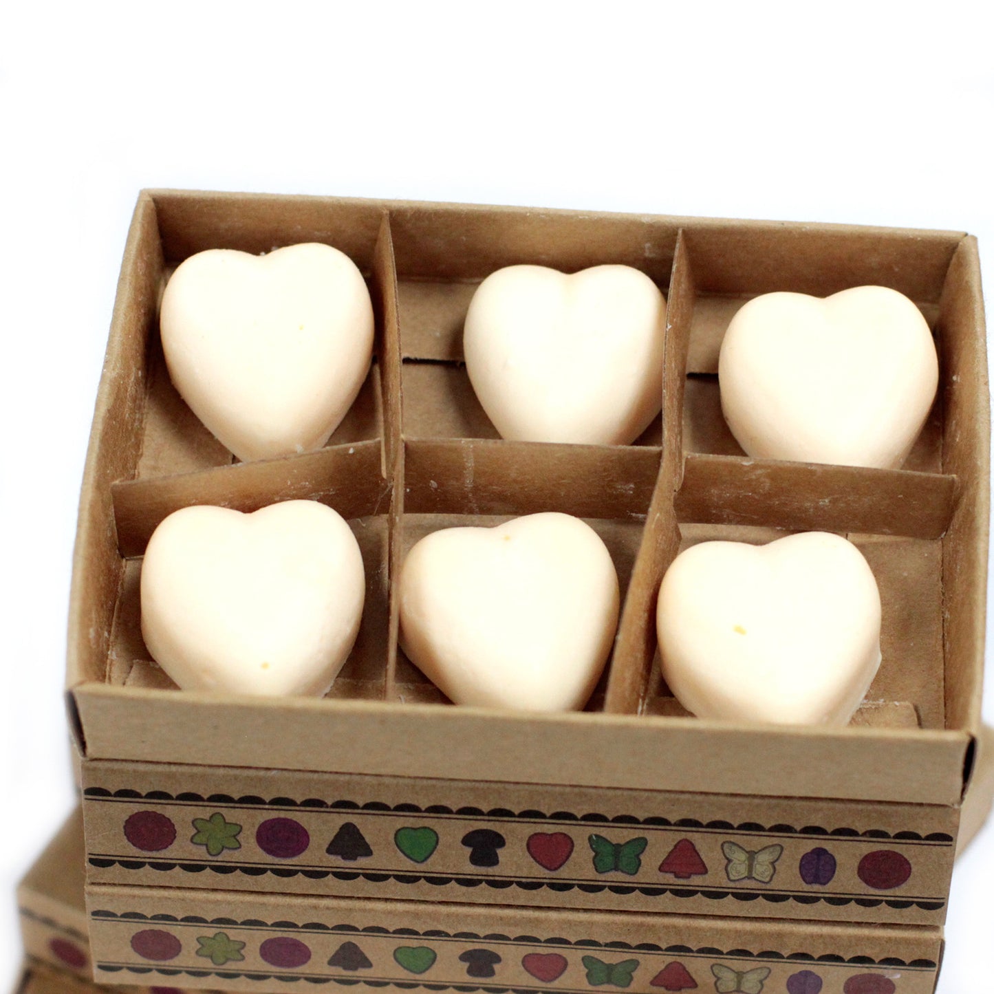 Box of 6 Soy waxes - Cinnamon and Orange