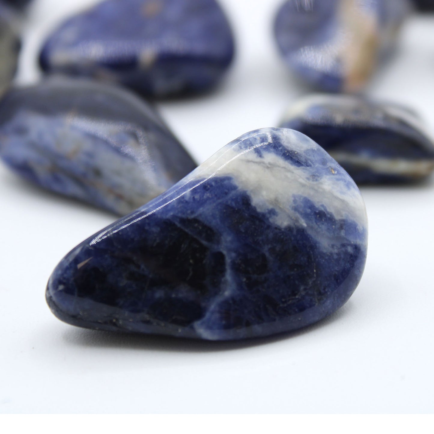 Pierres roulées L - Sodalite