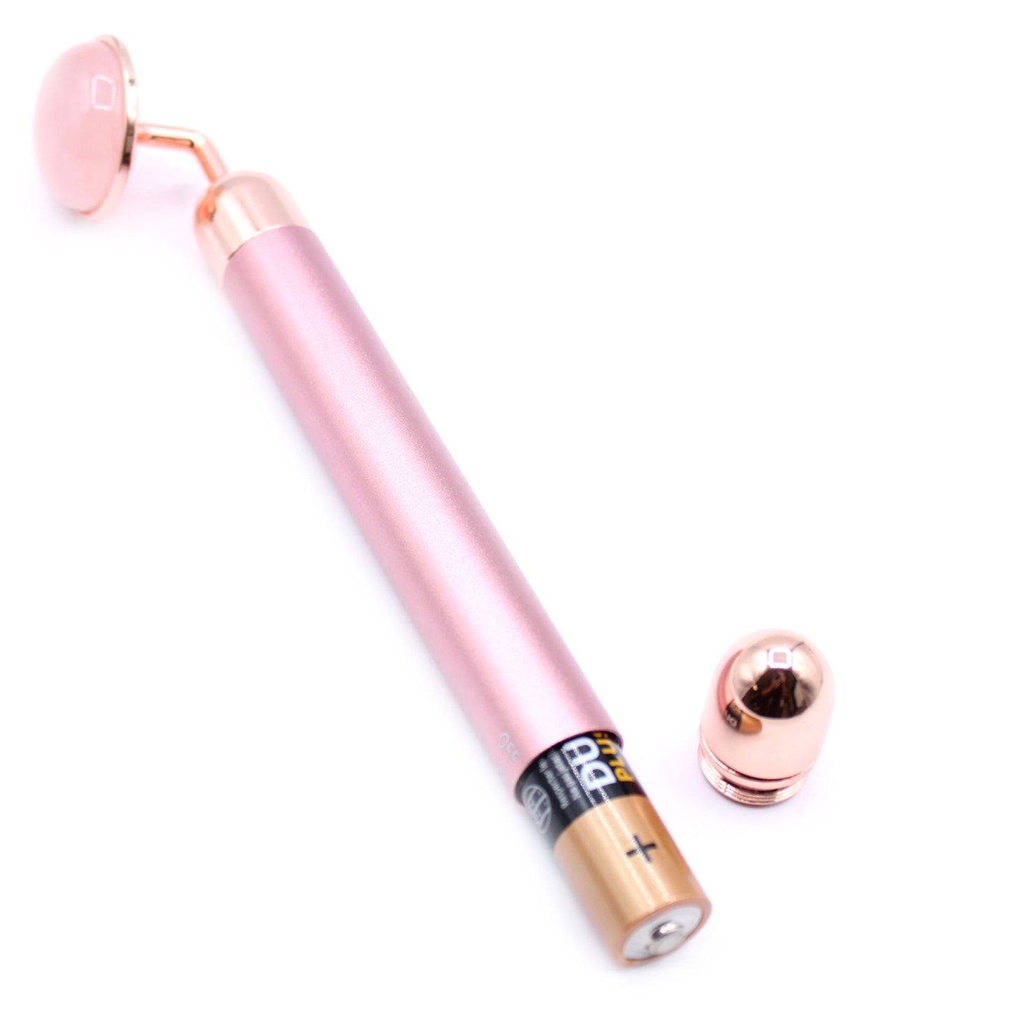 Rod with Vibration of Precious Stones - Pink Quartz